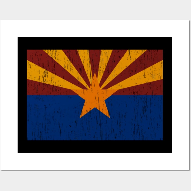 Arizona Flag Wall Art by ilrokery